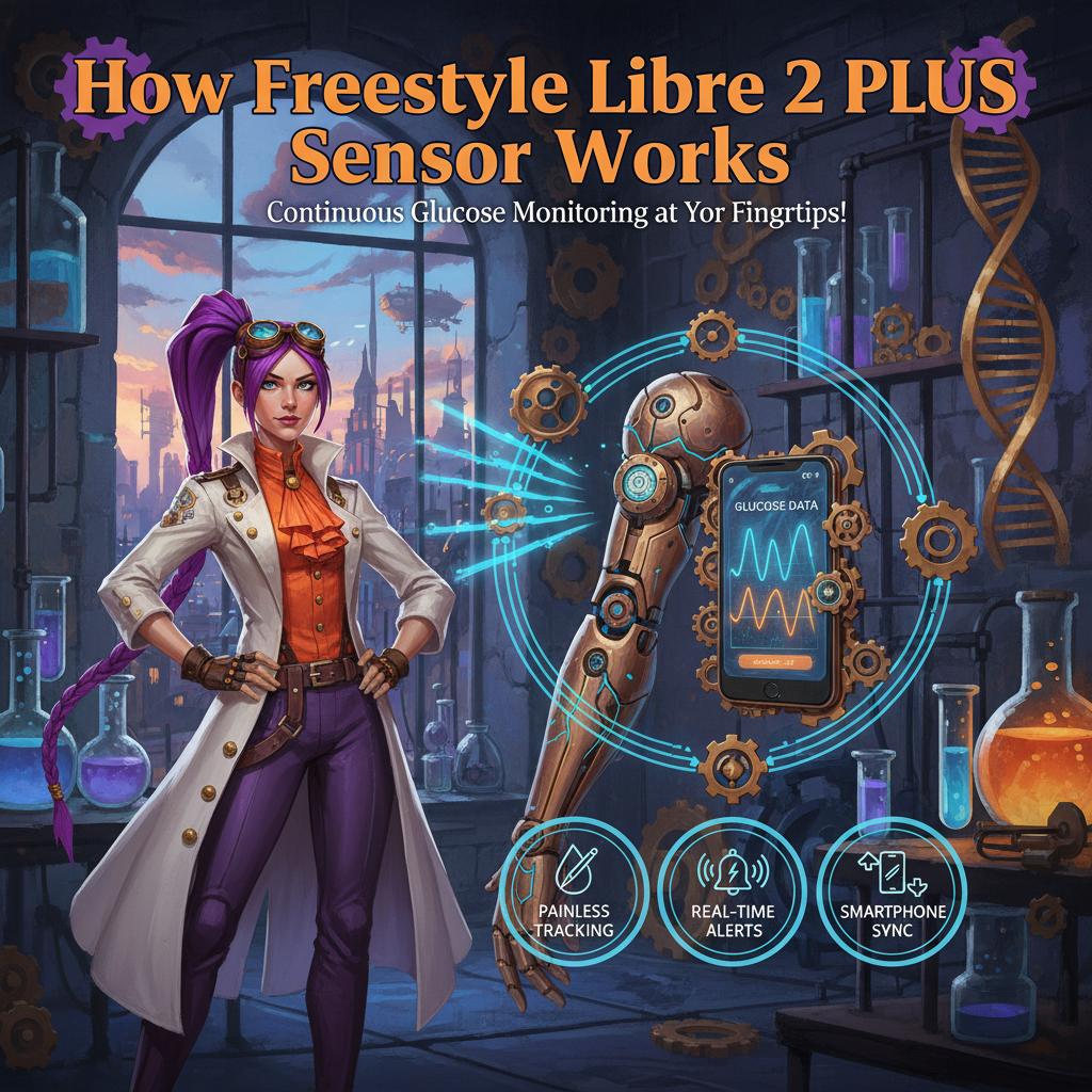 How the Freestyle Libre Plus 2 sensor works courierstaging.mystagingwebsite.com