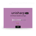 Unisharp 30G 0.5 purple fixed needles syrine 1ml courierstaging.mystagingwebsite.com