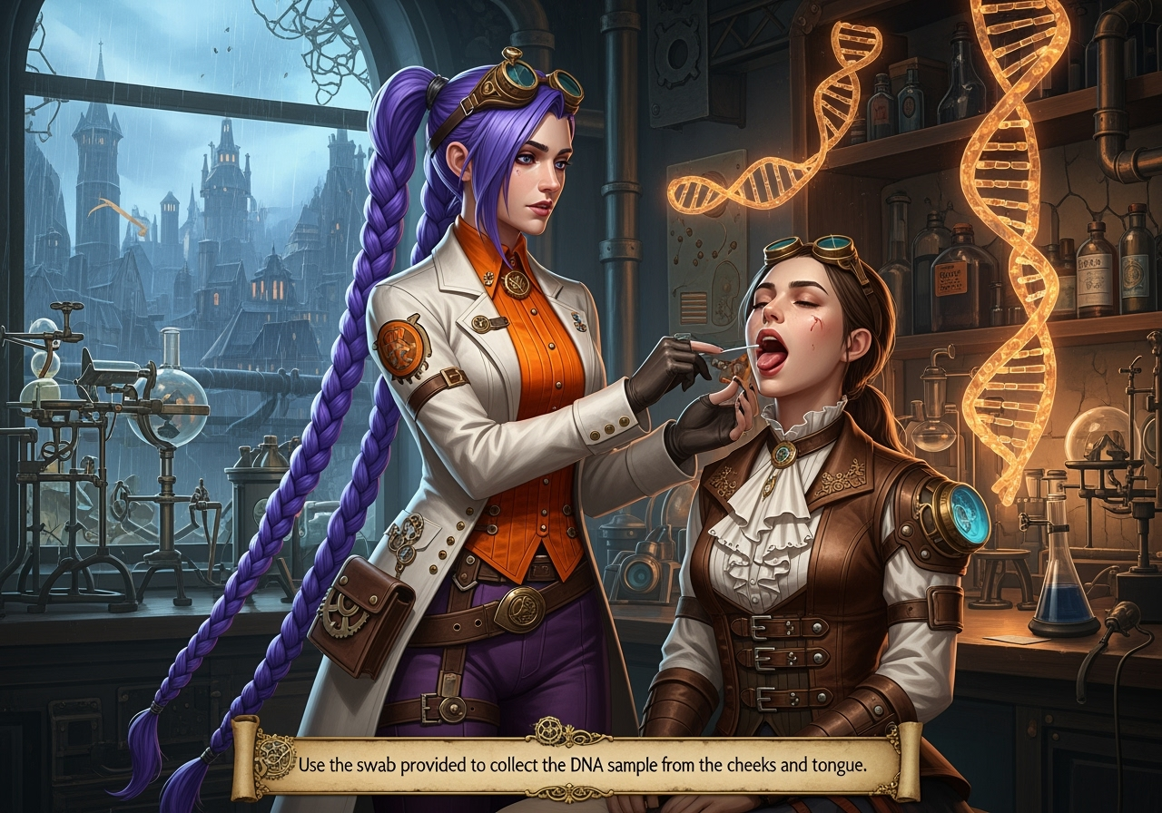 How to collect the DNA sample courierstaging.mystagingwebsite.com