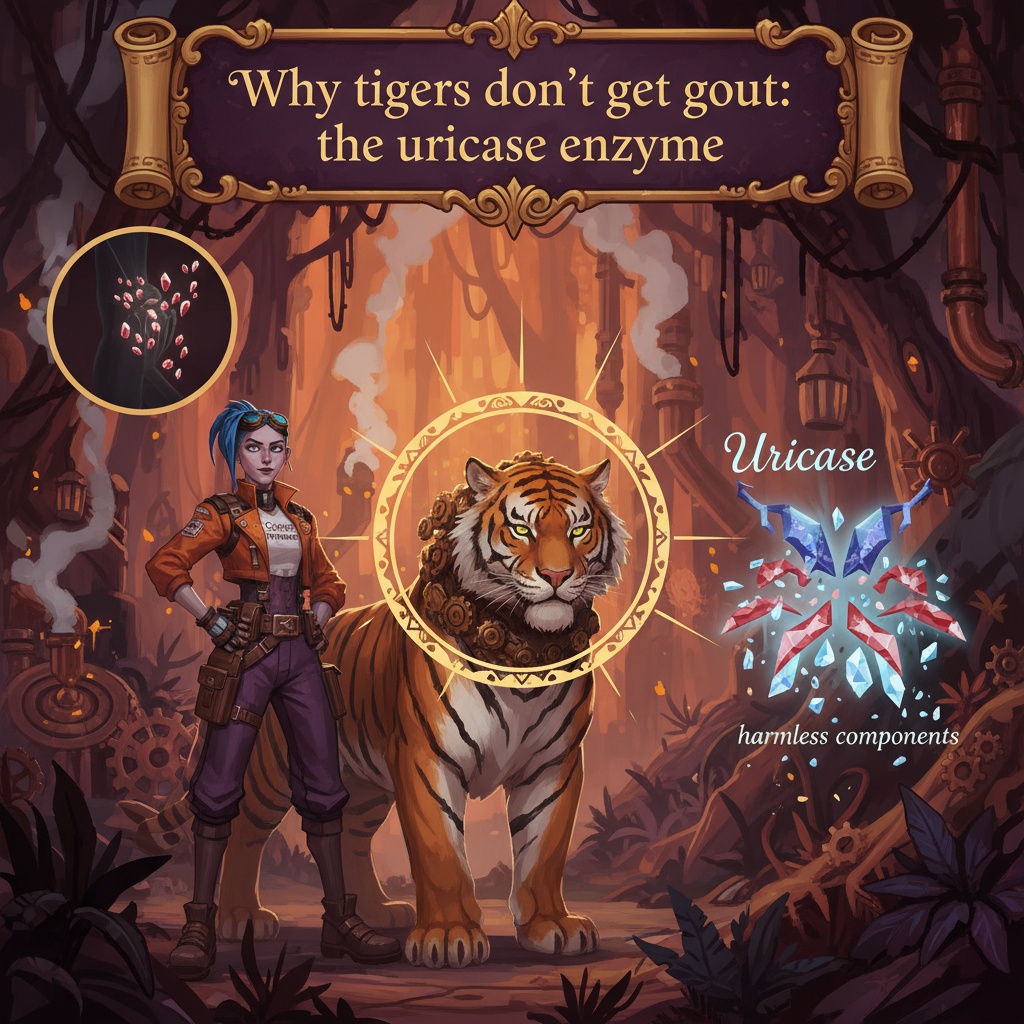 Why tigers don't get gout courierstaging.mystagingwebsite.com