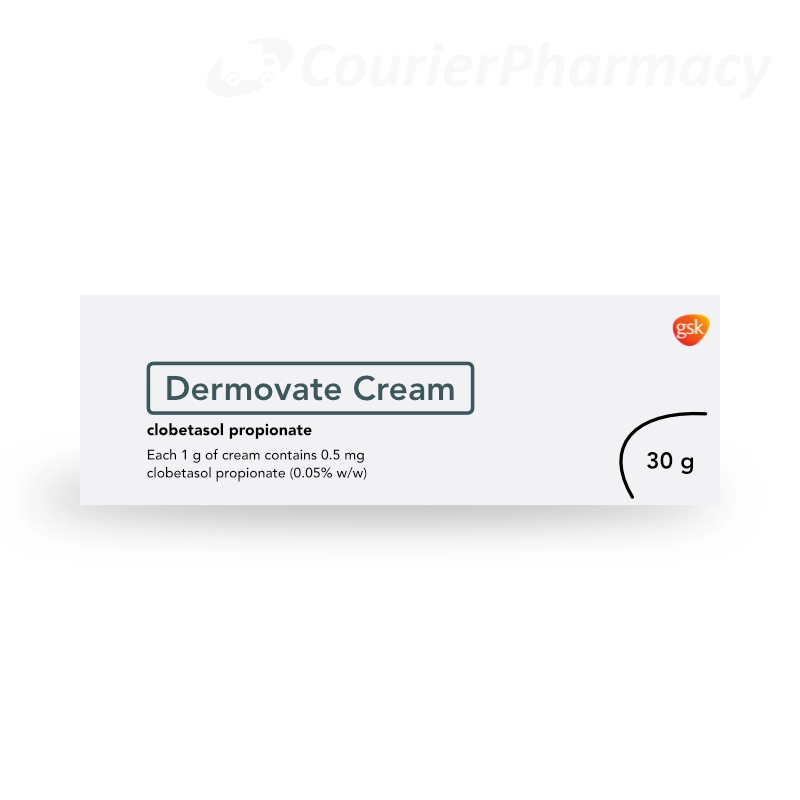 Dermovate Cream 30g (clobetasol propionate) pack shot – courierstaging.mystagingwebsite.com